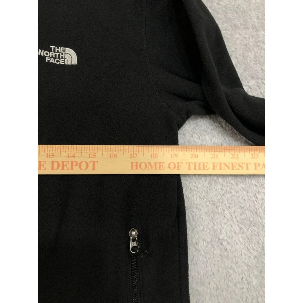 The North Face Jacket Mens Size M Black Fleece Full Zip